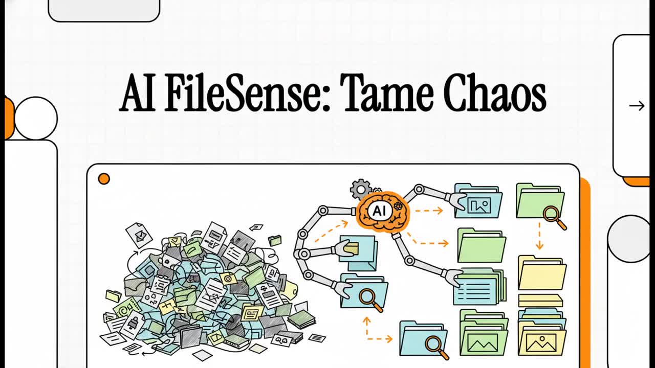 AI FileSense explainer video thumbnail